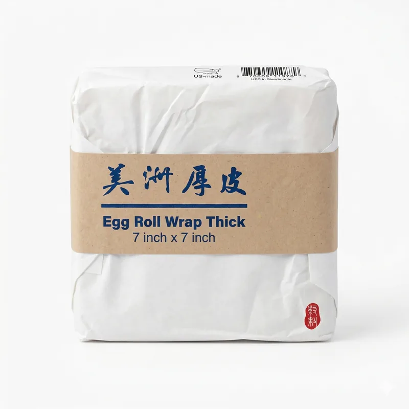 Spring Roll Skin 7 inch Thick